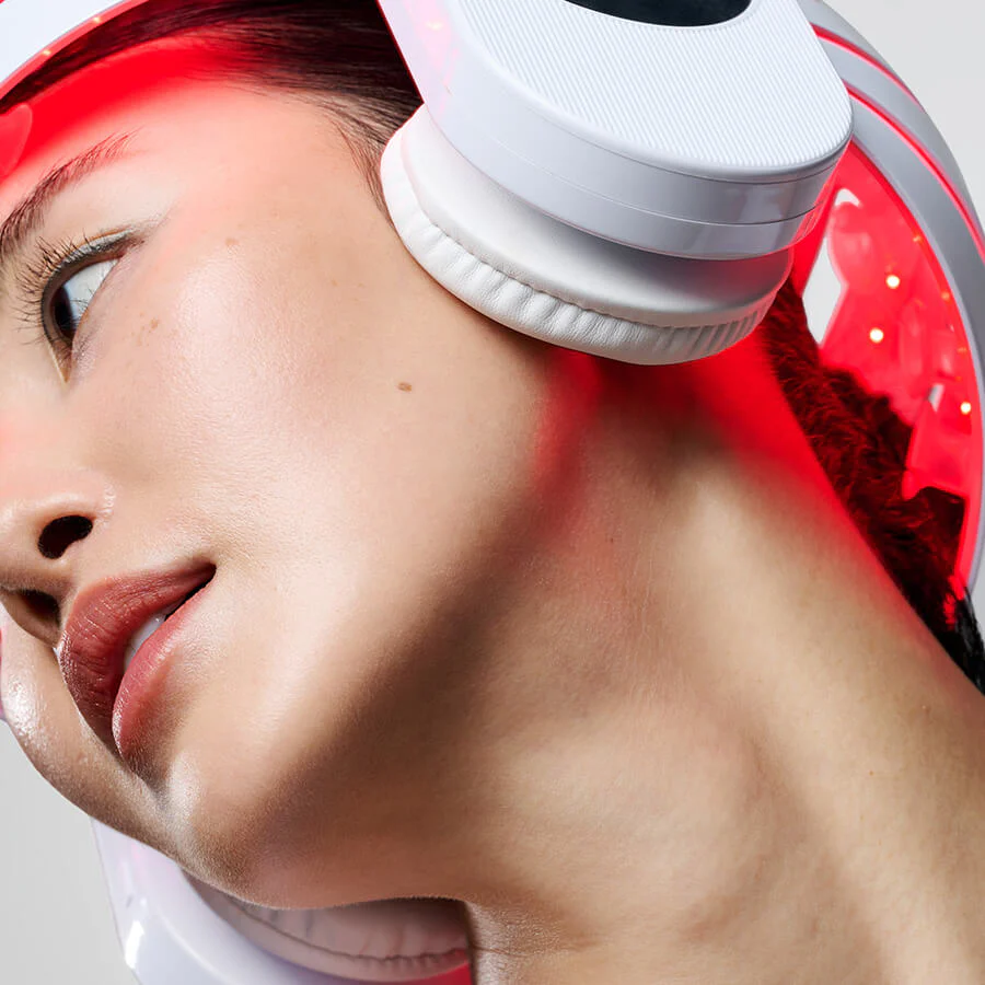 CurrentBody Skin LED Multi-licht Therapie Gezichtsmasker & LED Haargroei Helm - Image 4