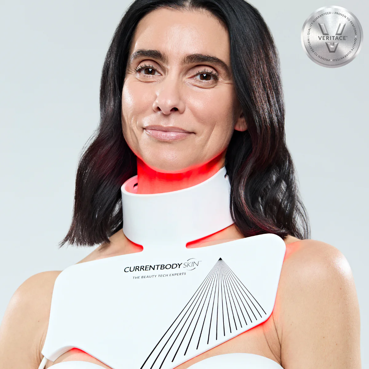 CurrentBody Skin LED Multi-licht Therapie Gezichtsmasker & LED hals- en decolletémasker: Serie 2 Set - Image 3