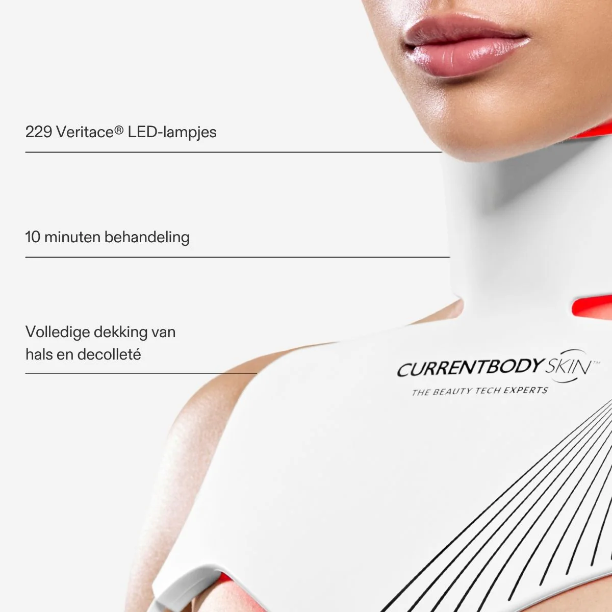 CurrentBody Skin LED hals- en decolletémasker - Image 3